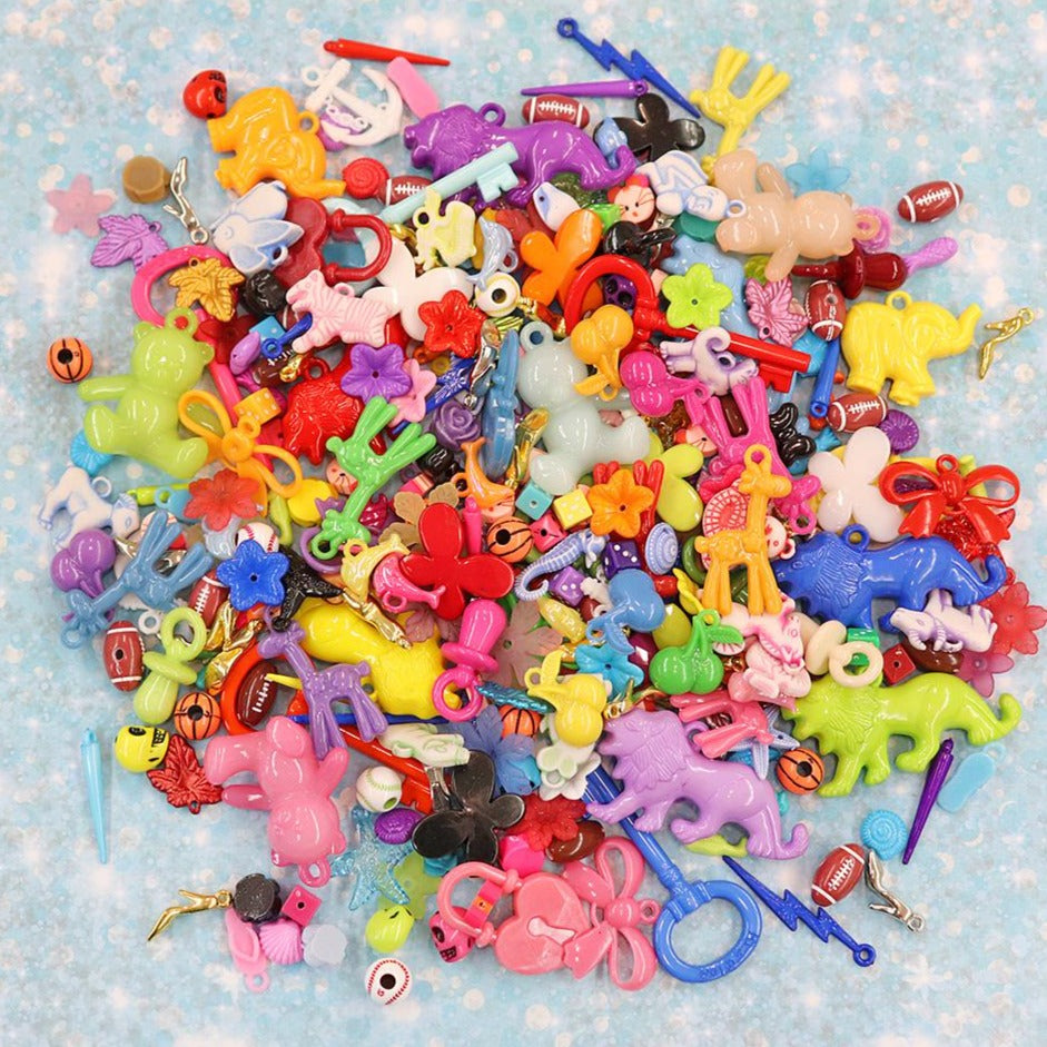 Plastic sales charms bulk