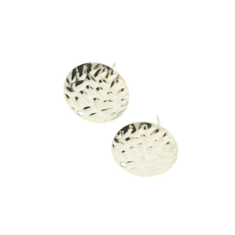 2 Pairs X 304 Stainless Steel Earring Studs, Geometric Earring