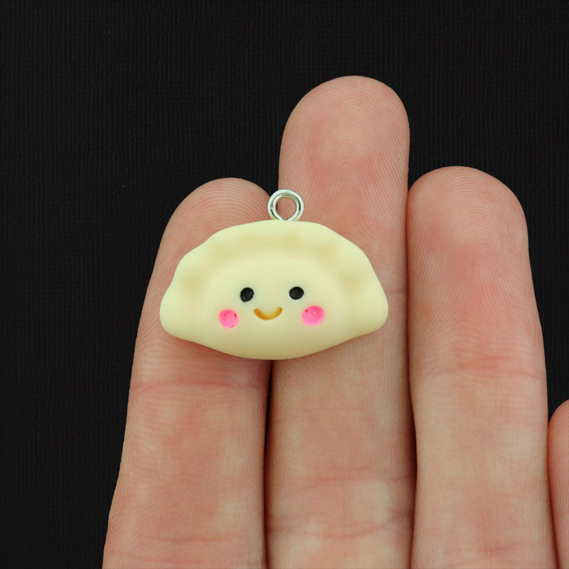 4 Pierogi Resin Charms - K313