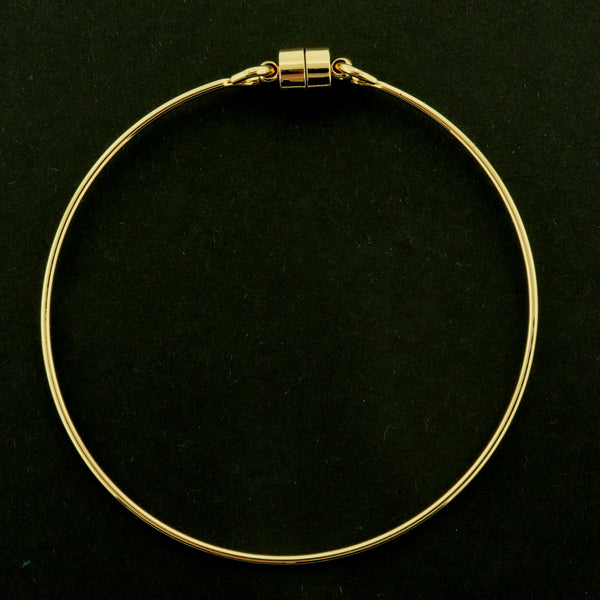 14k Gold Plated Magnetic Bracelet - 60mm - GLD1165