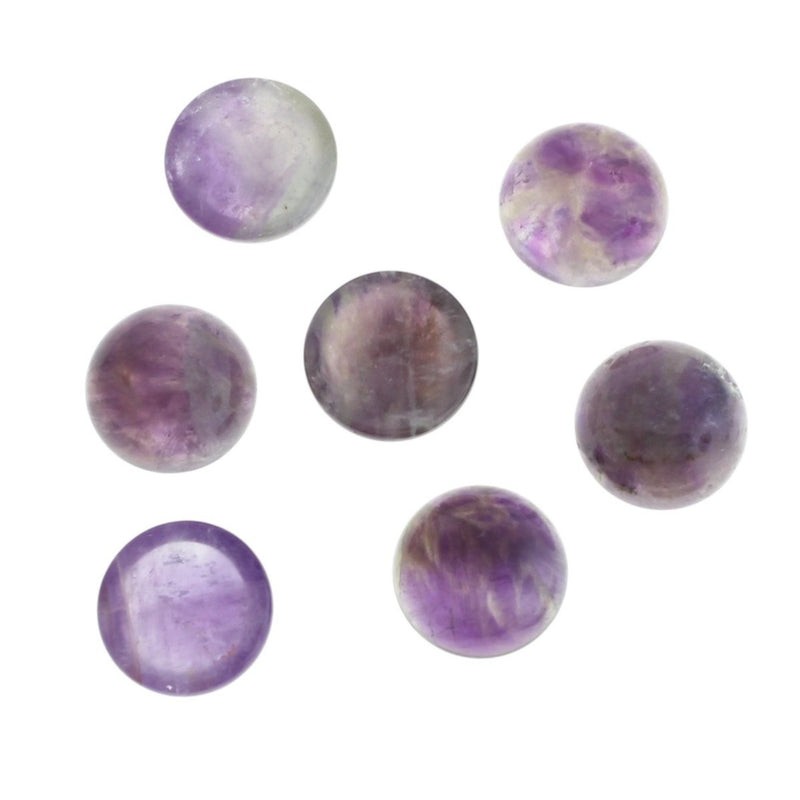 4 Natural Gemstone Cabochon Seals - 12mm - Choose Your Gemstone!