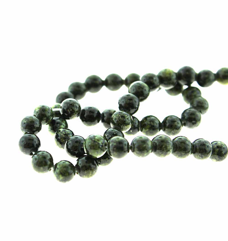 20 Round Natural Jade Beads - 4mm - Choose Your Color!