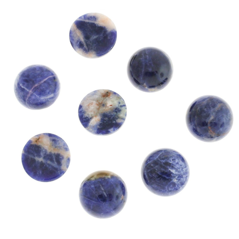 4 Natural Gemstone Cabochon Seals - 12mm - Choose Your Gemstone!