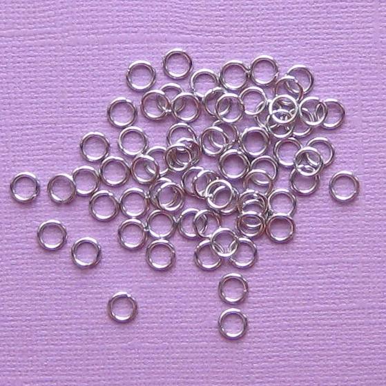 Rose Gold Jump Rings 6mm  Jewelry Making Supplies – Small Devotions