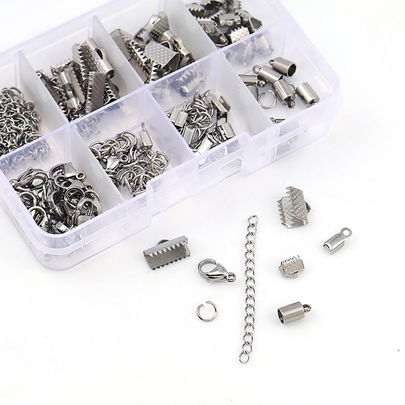 Crimp cover beads - Nickel free hypoallergenic jewelry making findings
