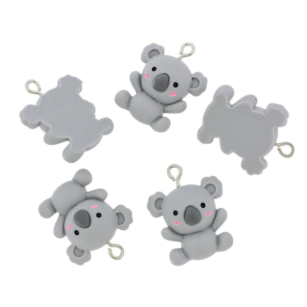 4 Cow Resin Charms 3D - K604